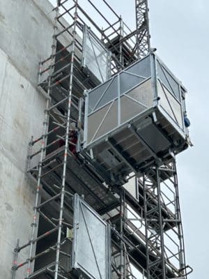 PHOTO PRODUIT ASCENSEUR DE CHANTIER 1000KG 8 PERSONNES MBA800SR